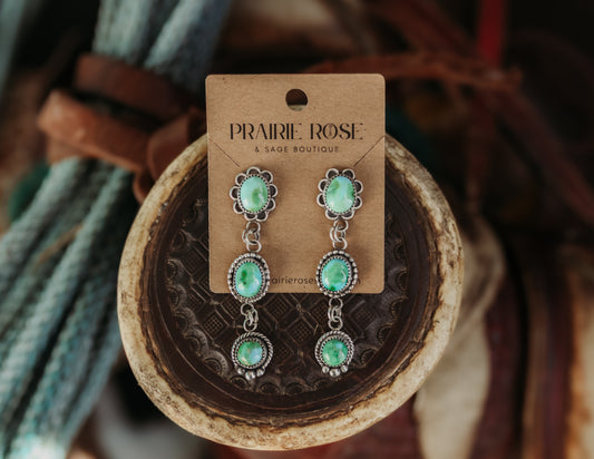 Sagebrush Sea Drop Earrings
