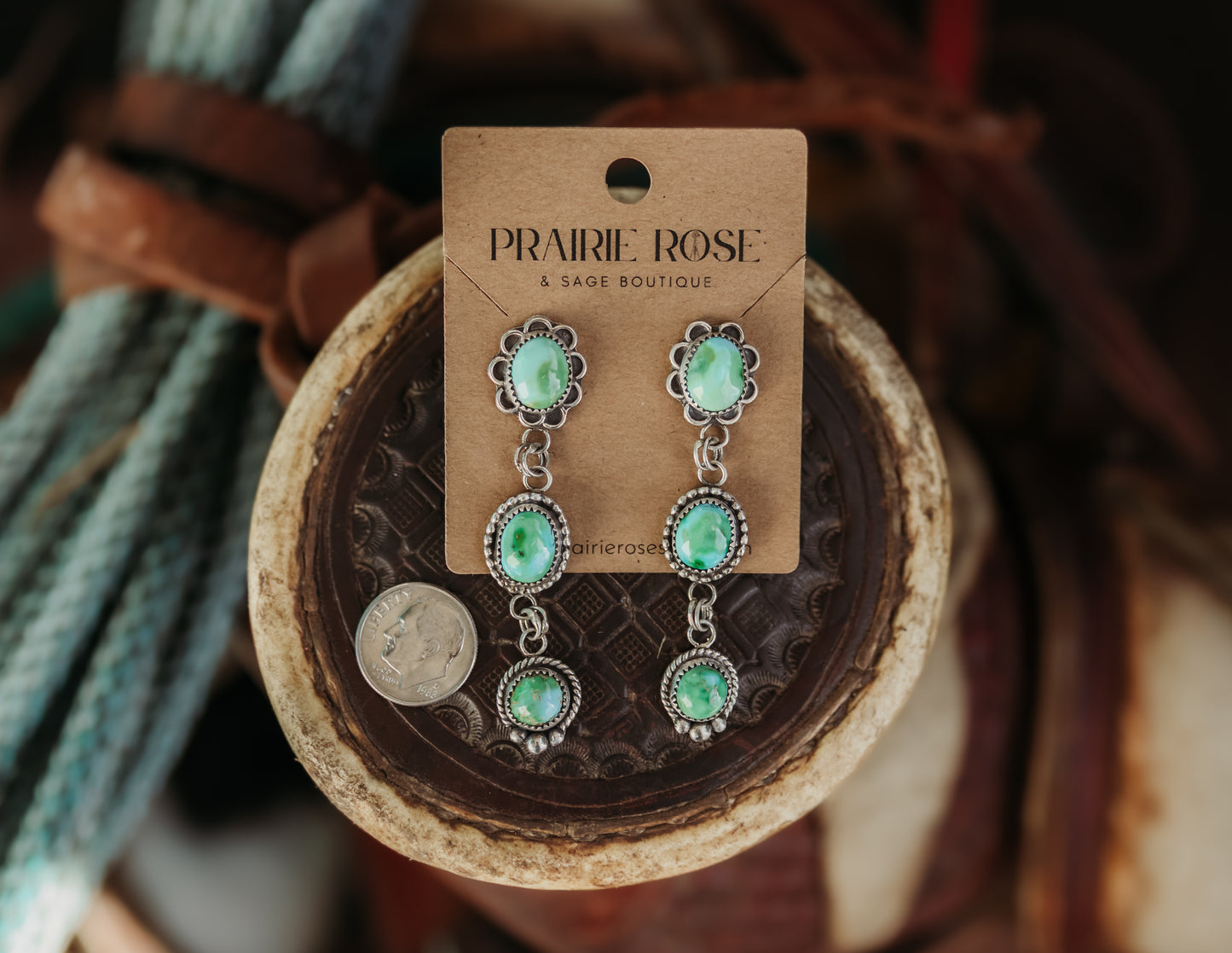 Sagebrush Sea Drop Earrings