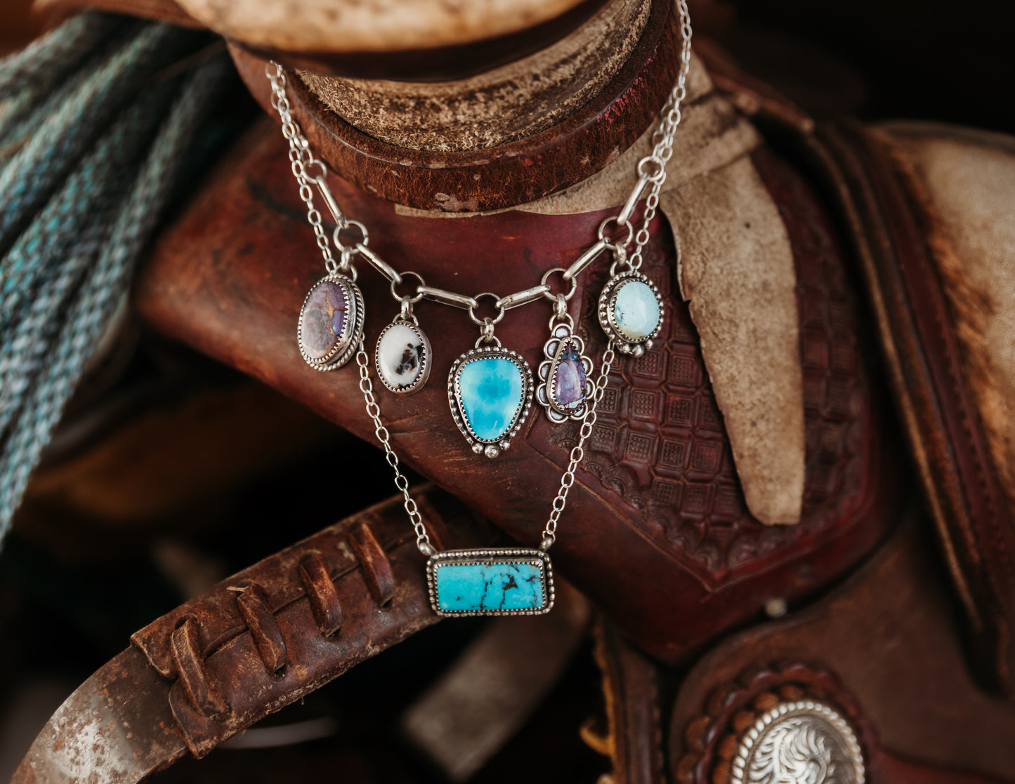 Quinn Charm Necklace 16"