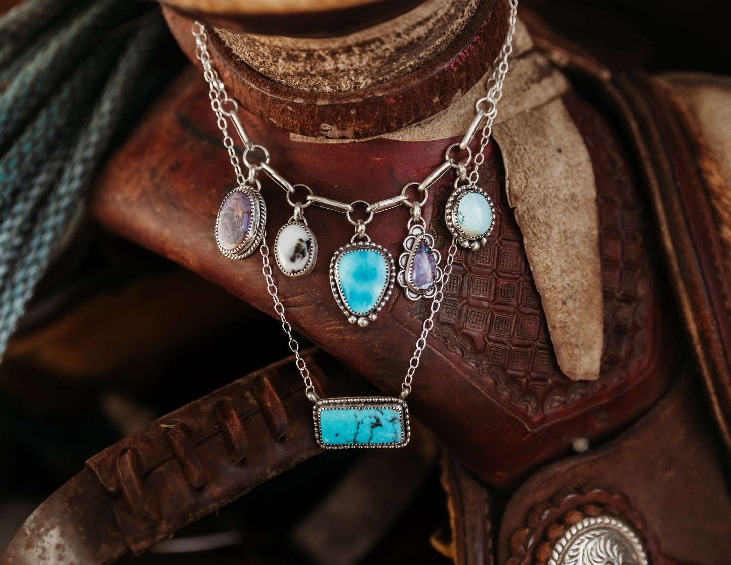 Quinn Charm Necklace 16"