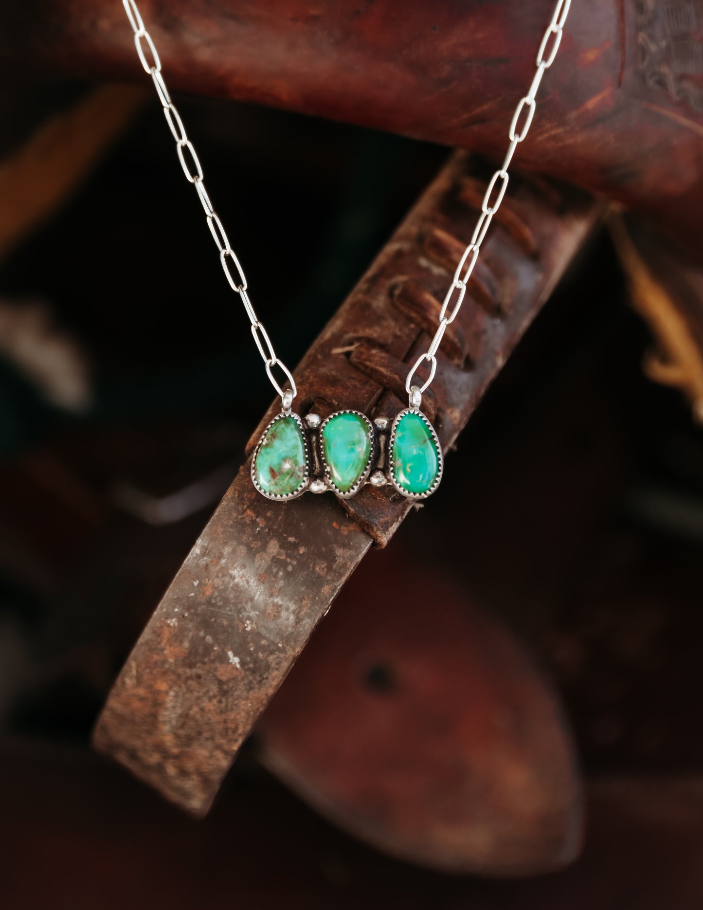 Fern Necklace Cielo 18"