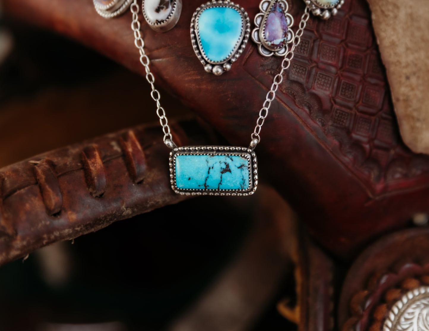 Sky Necklace Kingman 16"