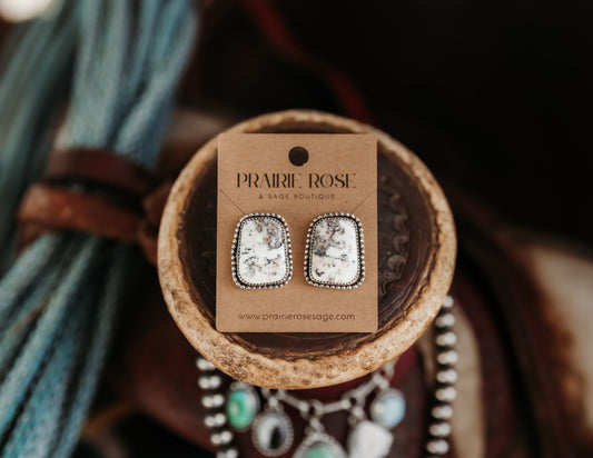 Range Studs White Buffalo