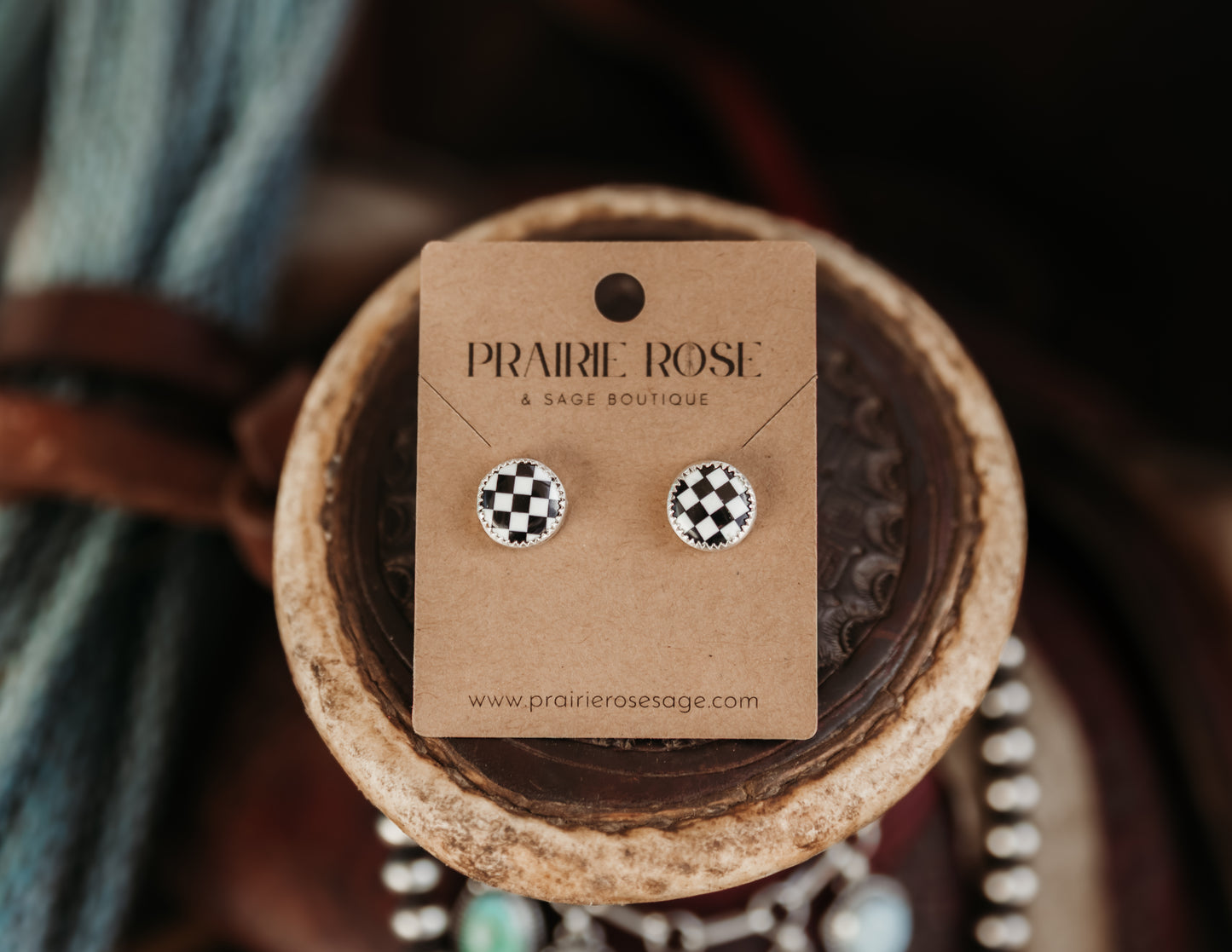 Composite Checkered Studs