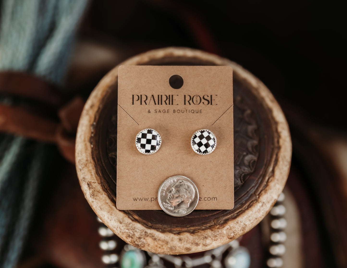 Composite Checkered Studs