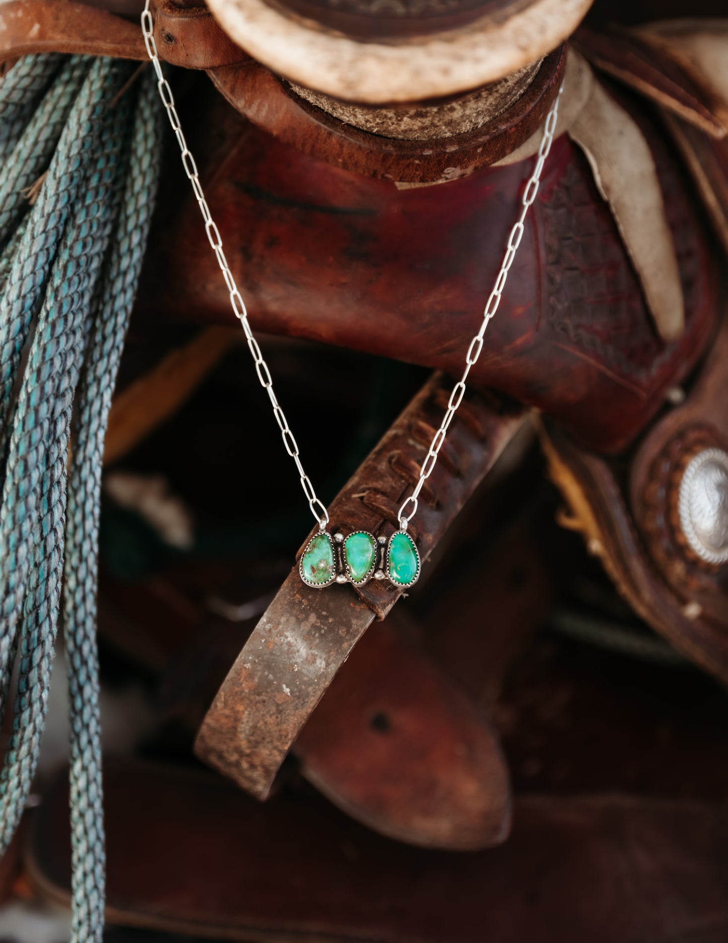 Fern Necklace Cielo 18"