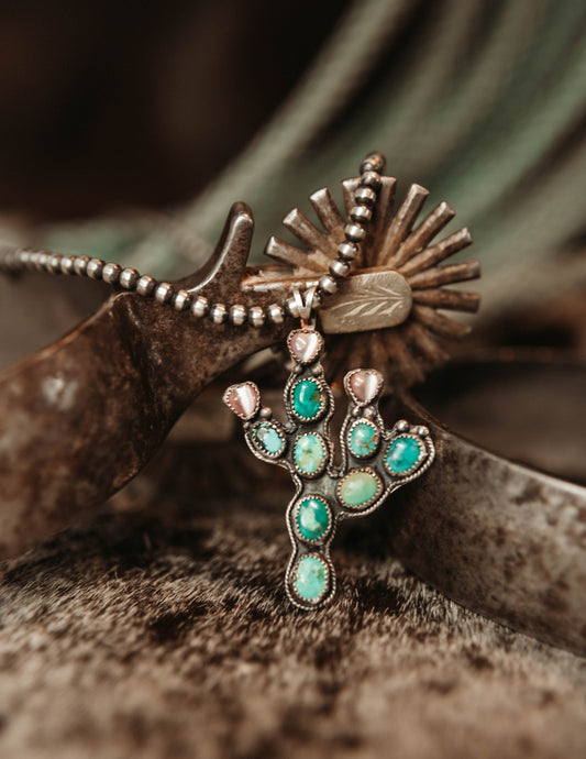Home Bound Pendant Turquoise Mix