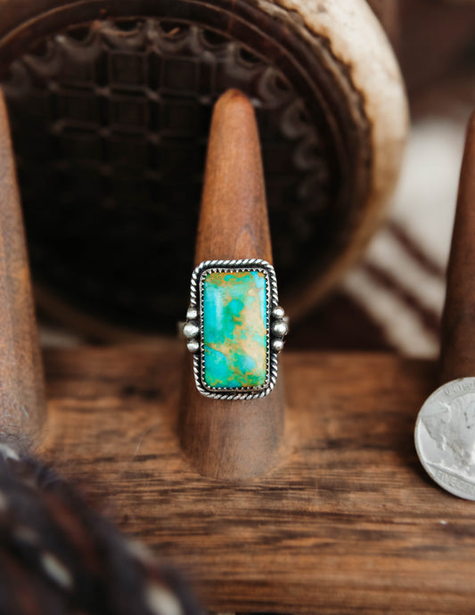 Prairie Ring Mexican Turquoise