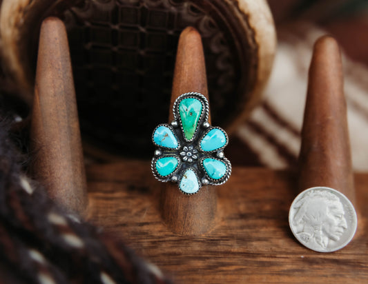 Whitney Ring Mixed Turquoise