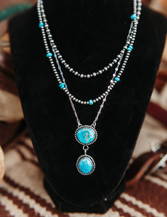 Reata Necklace Turquoise