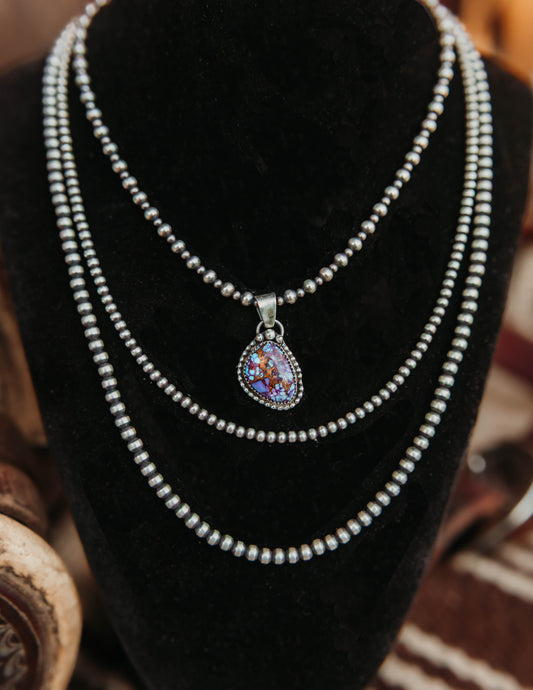 Ice Melt Pendant Purple Mohave