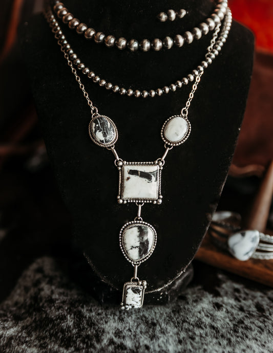 Triumph Necklace White Buffalo