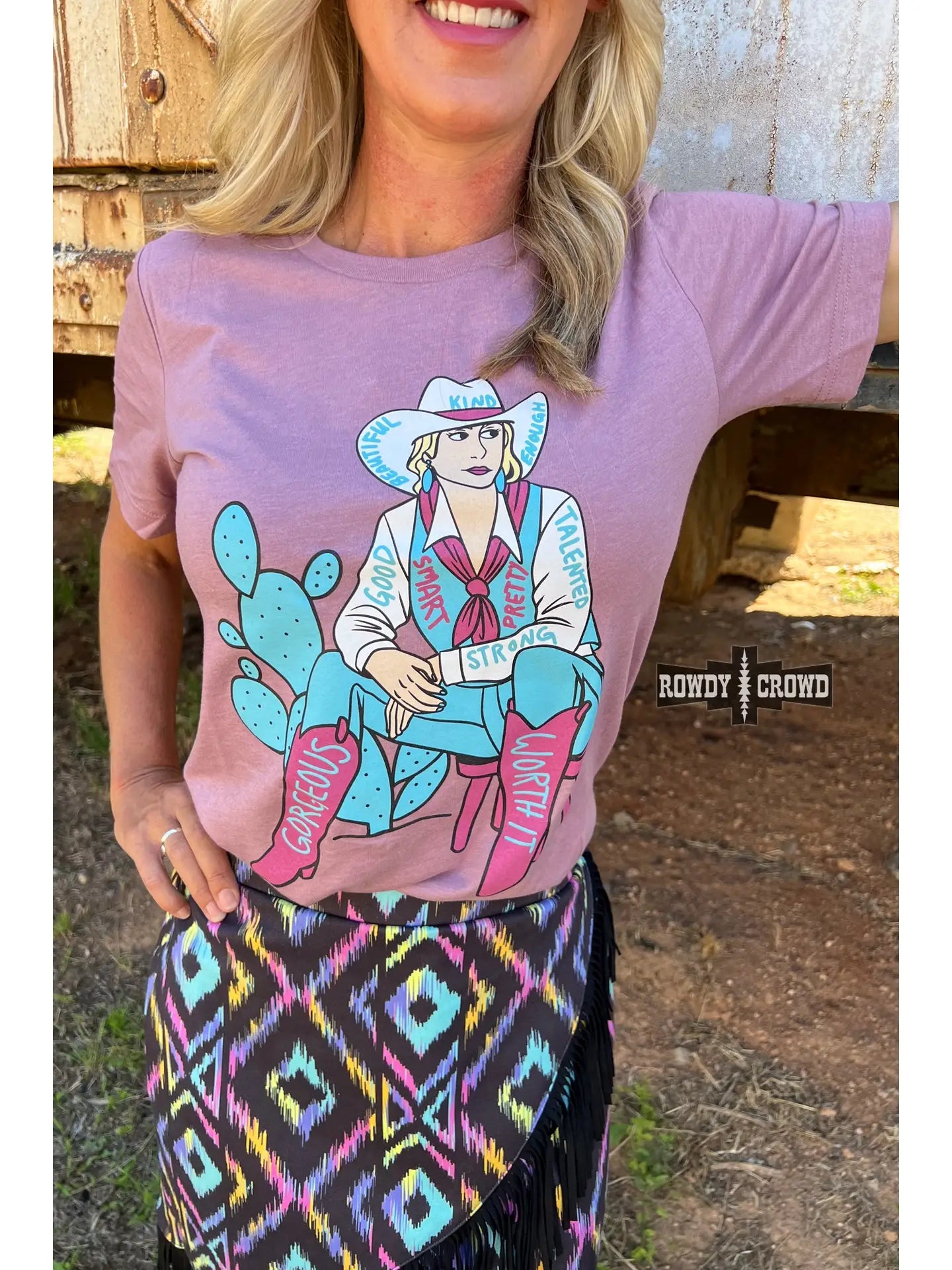 Cowboy Affirmations Tee