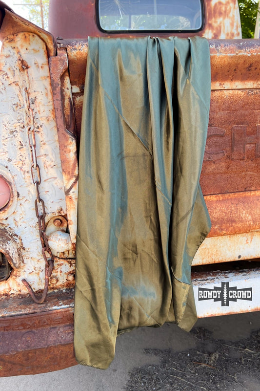 Back Roads Olive Wild Rag