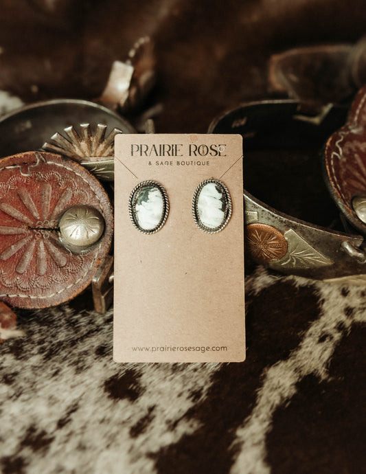 Moran Studs White Buffalo