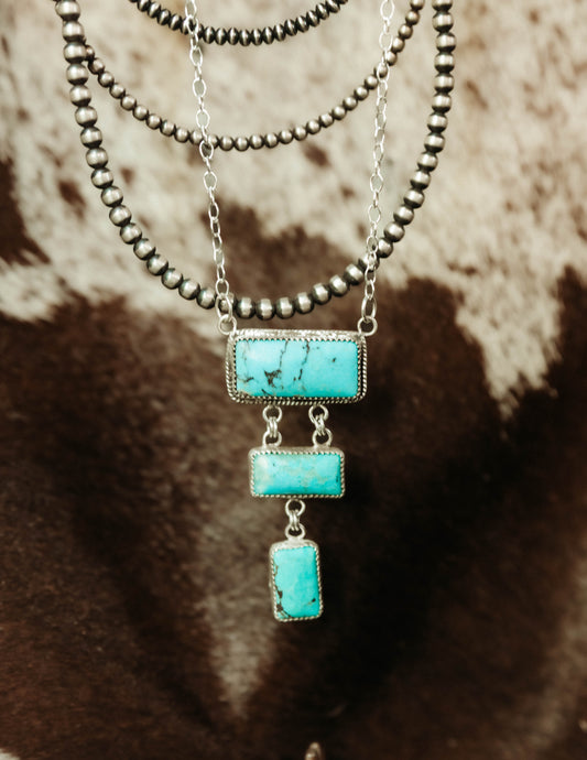 Koven Necklace Mixed Turquoise